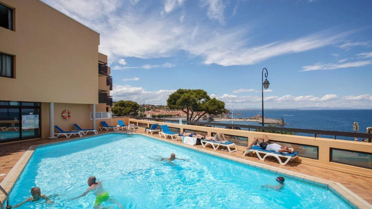 Vue Imprenable - Piscine - Parking Prive - Terrasse - Collioure Lägenhet Exteriör bild