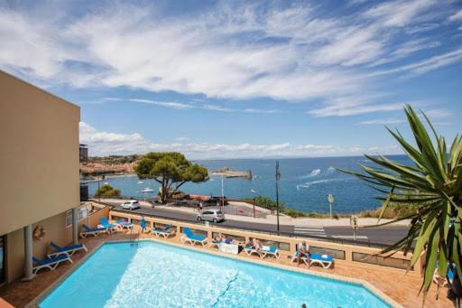 Vue Imprenable - Piscine - Parking Prive - Terrasse - Collioure Lägenhet Exteriör bild